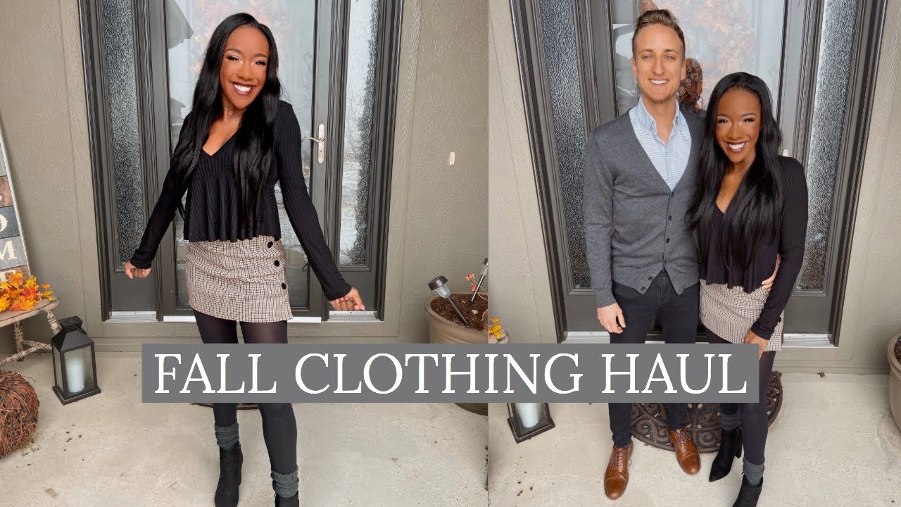 FIANCE PICKS MY FALL OUTFITS | Bralyn Beauty