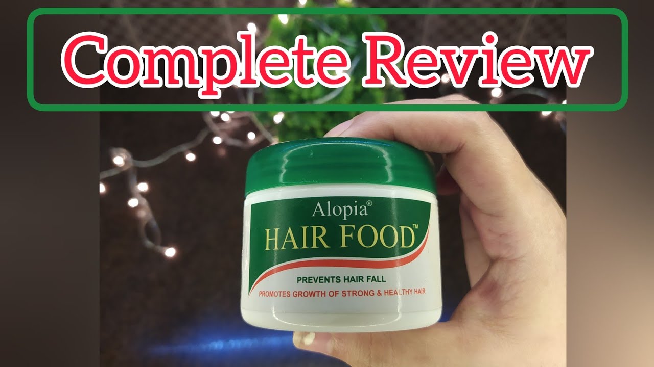 Alopia Hair Food Review Hair fall solution in Pakistan YouTube