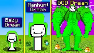 minecraft but I upgrade Dream to godhood