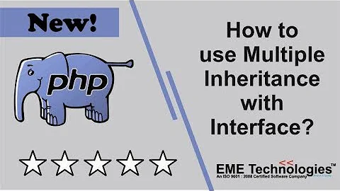 How to use Multiple Inheritance with Interface in PHP