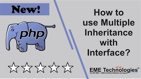 How to use Multiple Inheritance with Interface in PHP