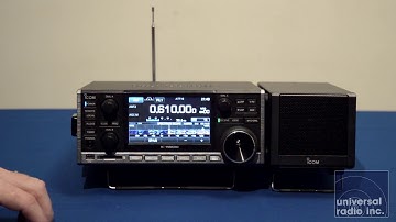 Eric from Universal Radio discusses the Icom IC-R8600 Receiver.
