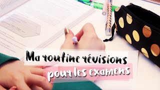 Ma routine révisions • Comment je me prépare pour les examens? | LilieNetwork