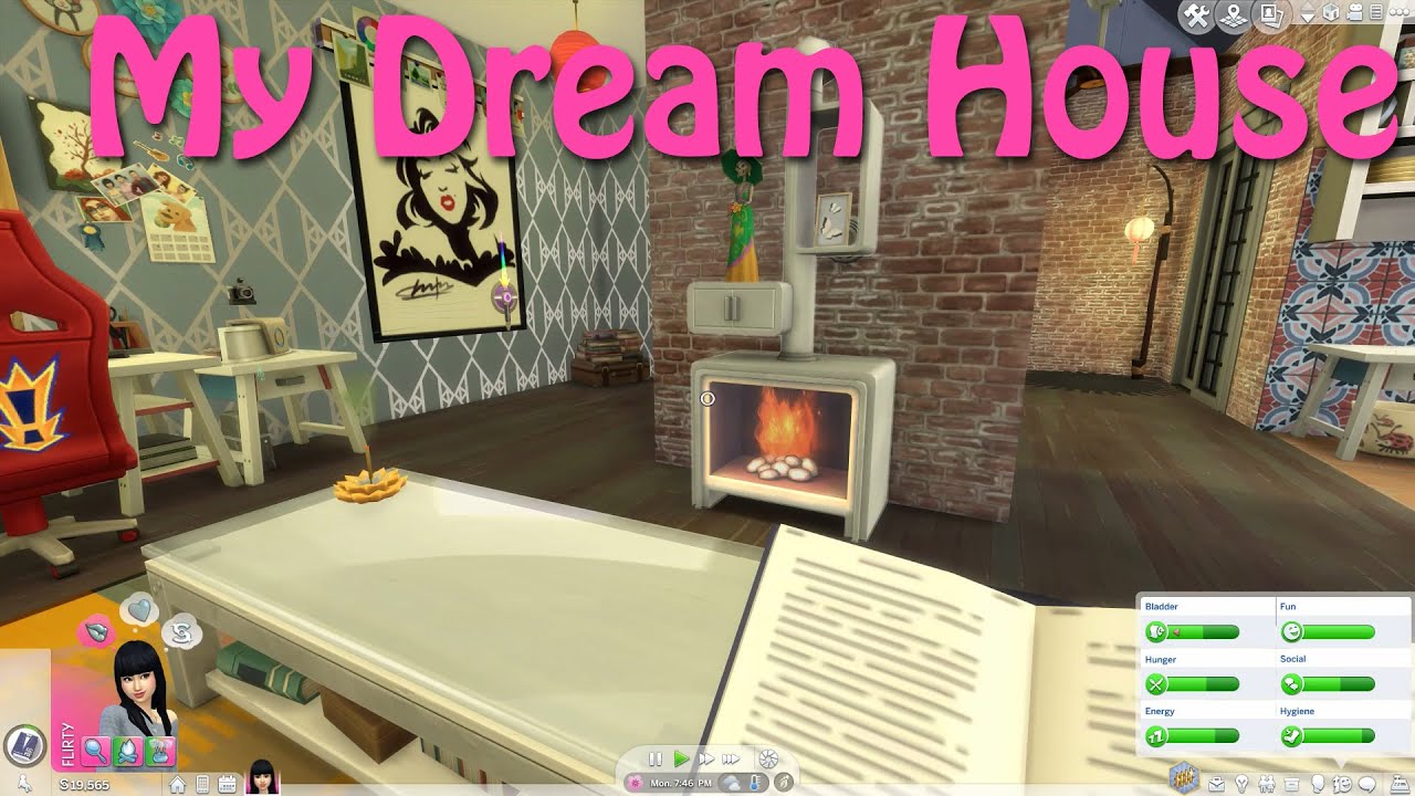 My Dream House in The Sims 4 - YouTube