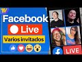 Cómo hacer un live 🔴 en Facebook con varias personas | 🙋‍♂️🤳🙋🕺👦  hasta 6 invitados en vivo