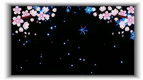 Snowfall Background Video Effects hd / Light Effect Black Screen / Falling Leaf Effect Black Screen