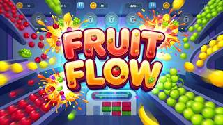 Fruit Flow: Sort Color Puzzle Mobile Game | Gameplay Android