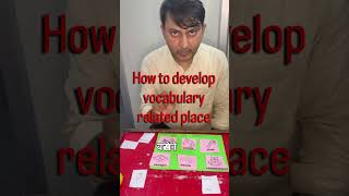 How to develop vocabulary related to the place #specialeducation