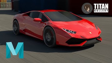 WE MADE A CAR ANIMATION IN AUTODESK MAYA , WITH JUST A GTX1650