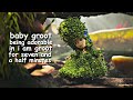 groot being adorable in i am groot for seven and a half minutes