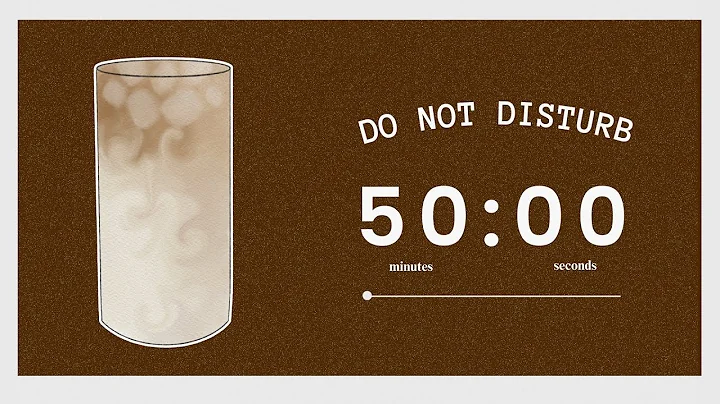 ☕ 4 Hour Study With Me (latte) | 50/10 Pomodoro w/ Cozy Lofi Music 📚