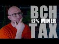 12.5% Miner Tax Proposed for BCH Network to Raise Development Capital Raises Eyebrows
