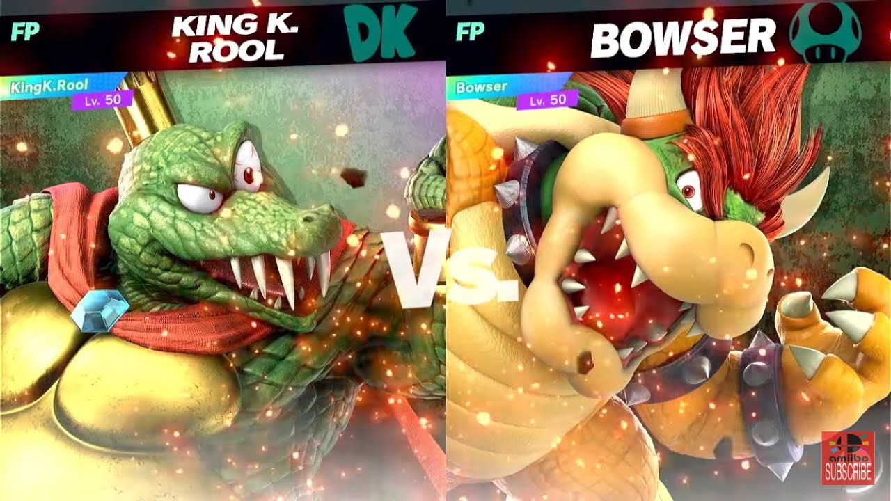 Super Smash Bros Ultimate Amiibo Fights K Rool vs the World #14 vs ...