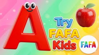 Abc &amp; 123 Learning | For Kids And Toddler (Part 1) Try FAFA Kids