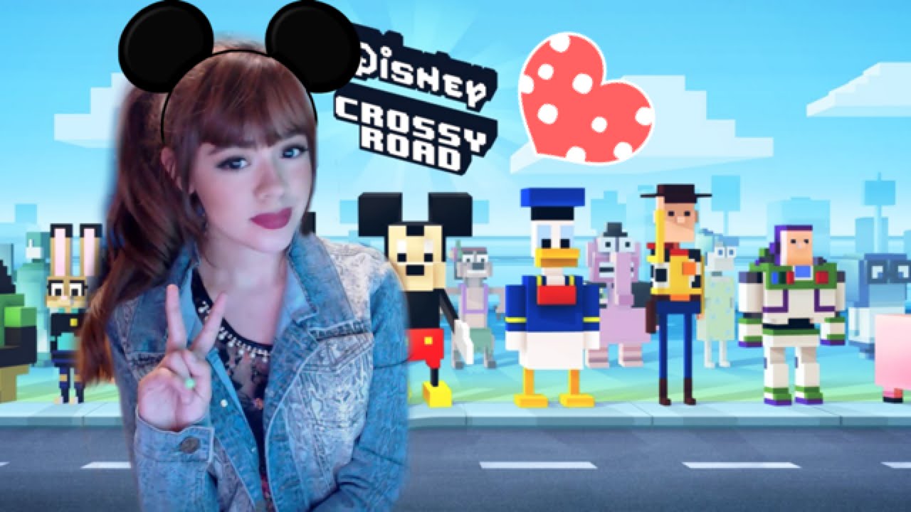 gaming logo ADORABLE Y ADICTIVO | DISNEY CROSSY ROAD