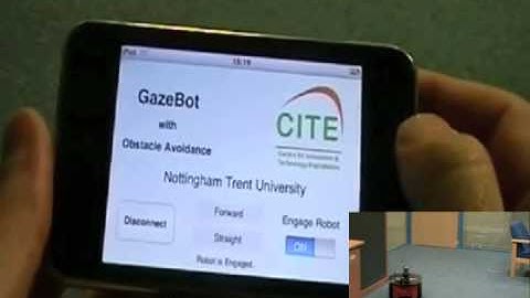 iPhone/iPod Controlled Mobile Robots