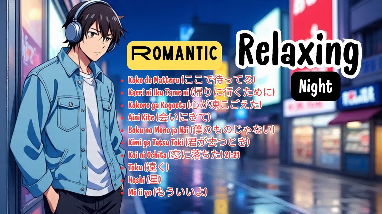 Most Romantic Japanese Love Songs for Relaxing Night