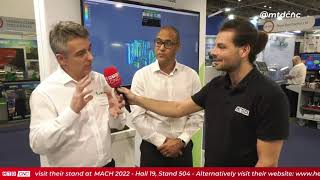 MTDCNC live at MACH 2022: Hexagon 'Make it smarter with Hexagon'