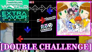 【DDR WORLD】 Harmonia / ATSUMI UEDA [DOUBLE CHALLENGE] 譜面確認+Clap