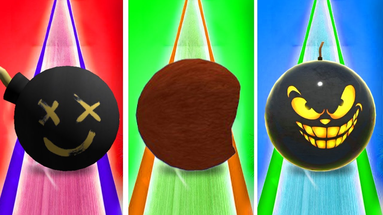 Which Dark Ball Will Pass More Levels in 9 min: Going Ball, Rolling Ball Master, Ball Jump? Race-614