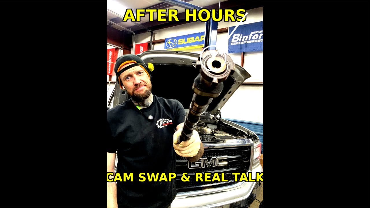 After Hours in the Shop – Cam Swap & Real Tech Talk Griffzilla Garage is live!