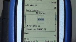 NL 52 Video 22 Menu #2 Display #4 NC Curve