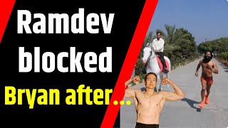 Anti-Ageing Millionaire Bryan Johnson claims yoga guru Baba Ramdev blocked him over a comment !