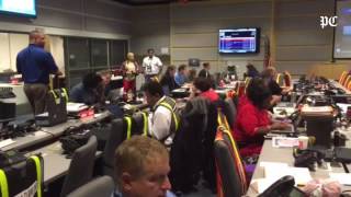 Inside the Charleston County Emergency Operations Center as Hurricane Matthew bears down on the Lowc