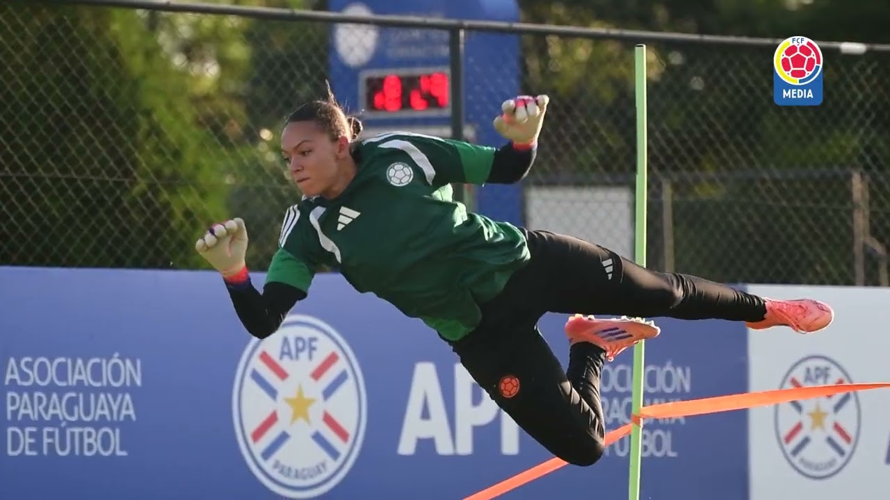 Entrenamiento | Selección Colombia Femenina Sub20 desde Paraguay
