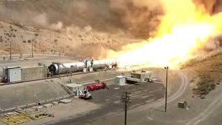 Northrop Conducts Sentinel ICBM Stage One Solid Rocket Motor Test