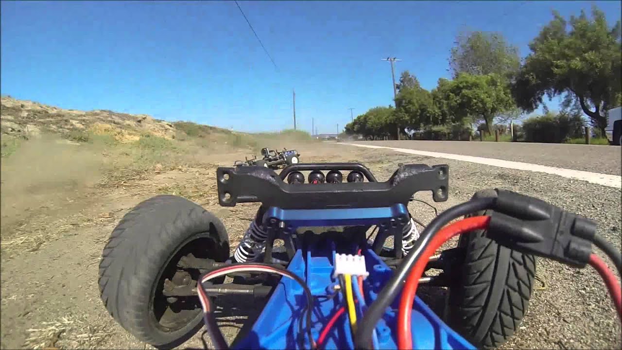 Slash 2WD & 4x4 Street Bashing GoPro Mounted YouTube