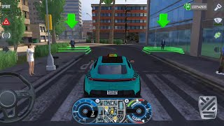taxi life a city driving simulator gameplay #cargame screenshot 2