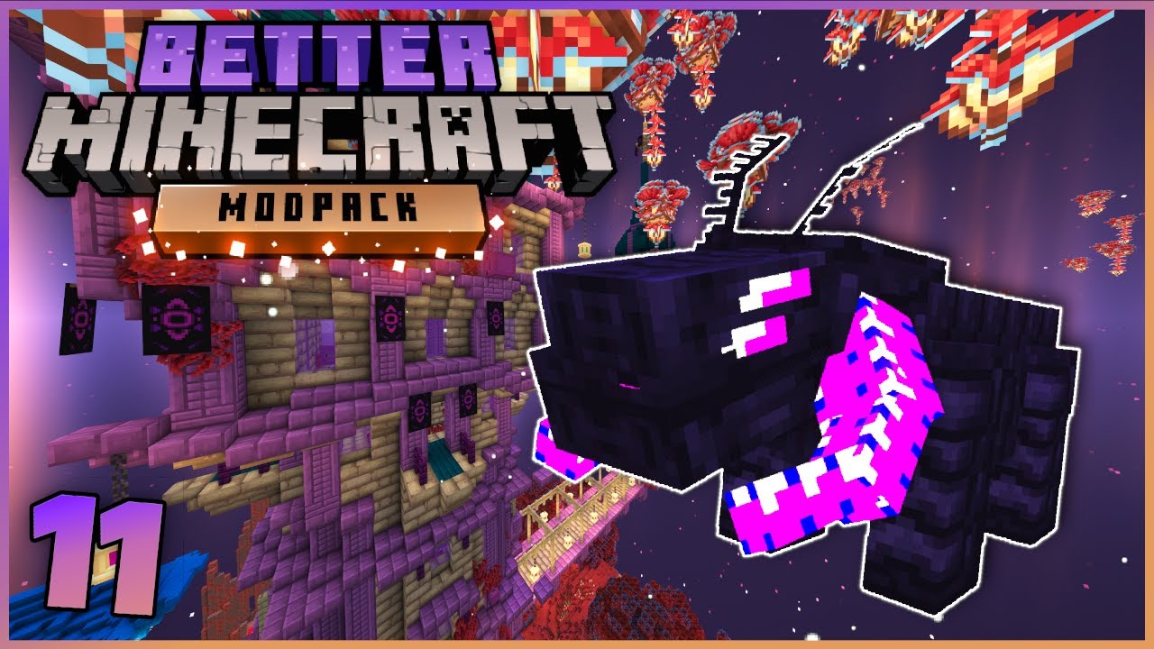 The End is even CRAZIER than I thought! | Better Minecraft Modpack - Ep ...