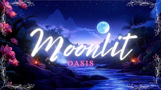Moonlit Oasis: Serenity for Relaxation and Sleep