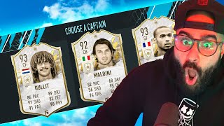 FINALLY!! INSANE ICON FUT DRAFT!! FIFA 22