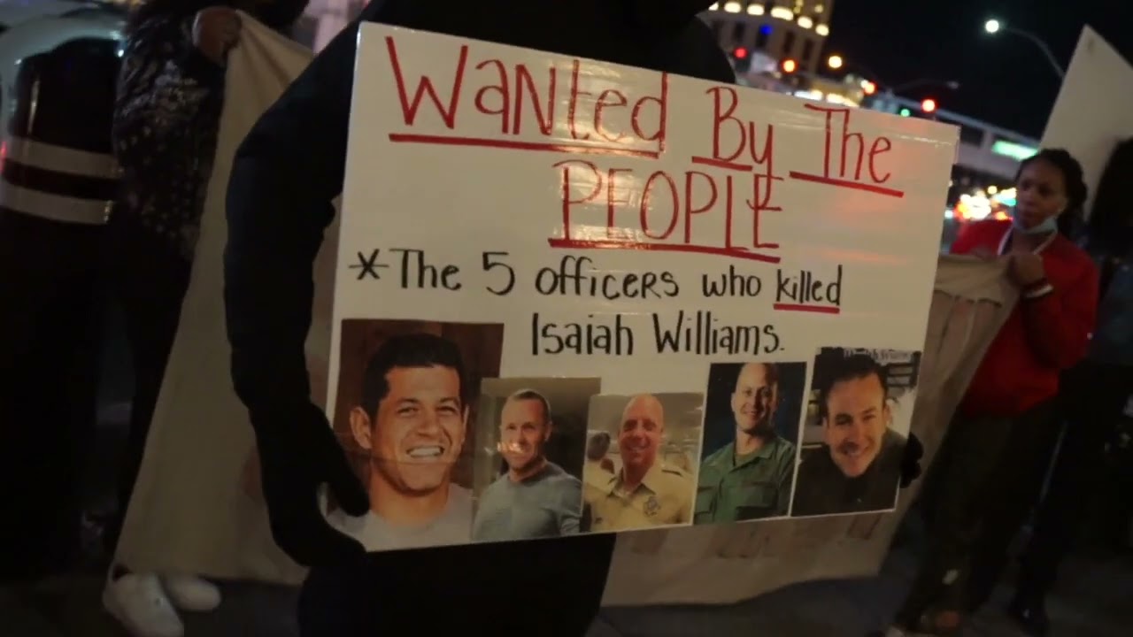 More Than A Hashtag : Isaiah Williams Family + March on Las Vegas Strip