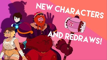 New Characters and Redraws: An Introduction to my Characters (Pt. 3)