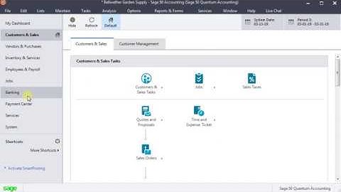 Sage 50 Adding the Cleared Date to the Check Register