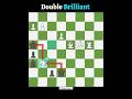 Double Brilliant Sacrifices 🤔☠️#chess #rook #chessstrategies #puzzle