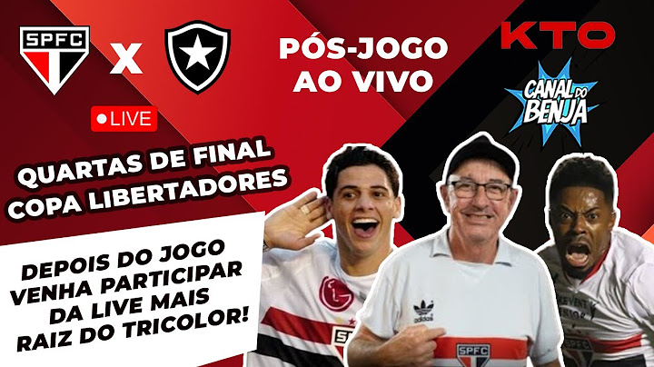 🔴 AO VIVO | PÓS-JOGO SÃO PAULO 1 (4) X (5) 1 BOTAFOGO - LIBERTADORES 2024