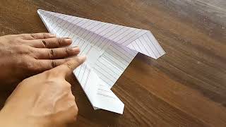 how to make a paper plane | paper plane that comes back #100