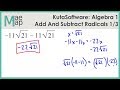 Quiz on Adding and Subtracting Radical Expressions