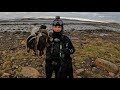 Поздней осенью под воду за камбалой / under the water for flounder