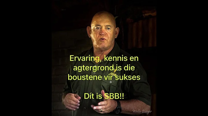 Kundigheid en ervaring kom oor / met jare se blootstelling