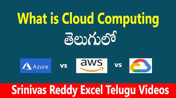 What is Cloud Computing in Telugu || MS Azure vs AWS vs Google Cloud
