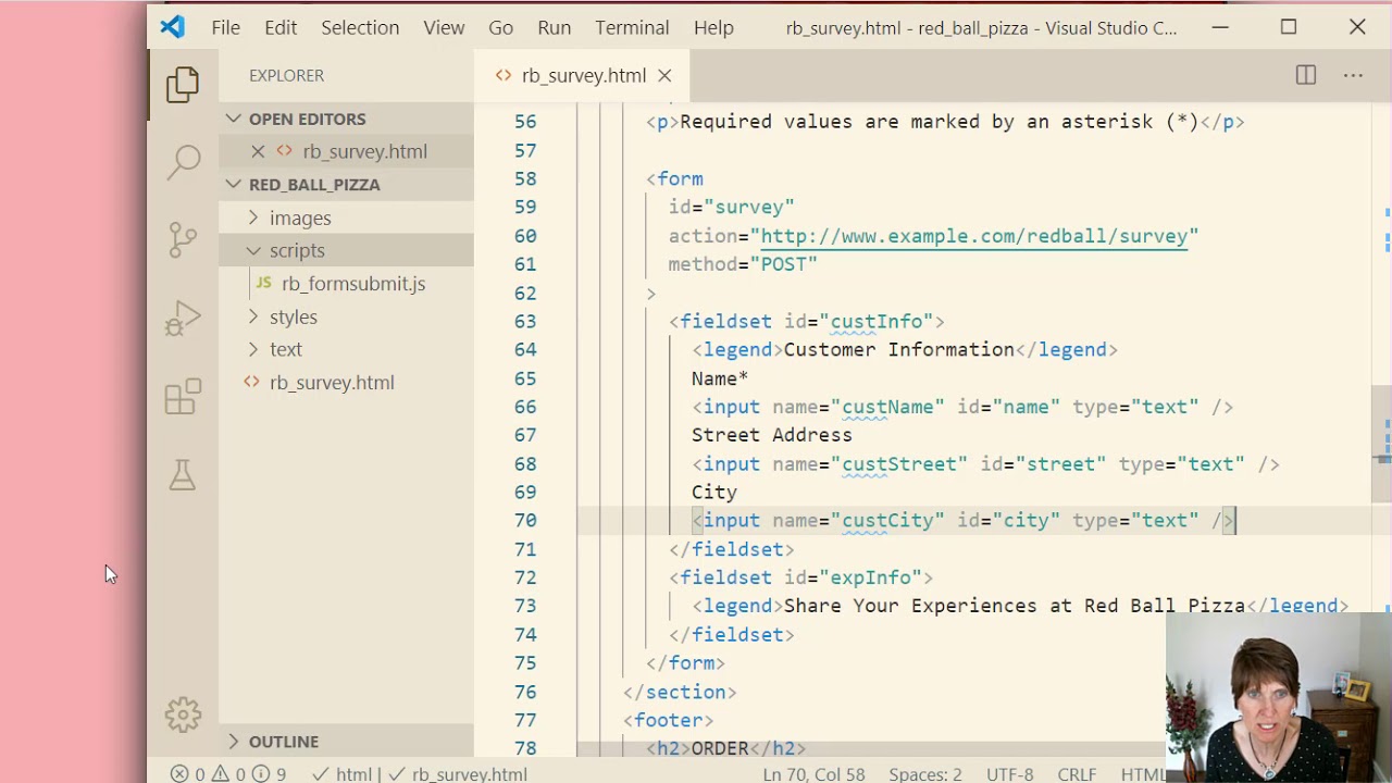 The HTML input element - YouTube