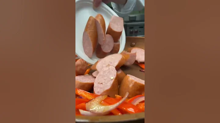 Seriously easy, 5 ingredients, saucy sausage & potato skillet