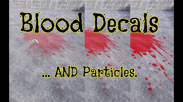 Blood Splatter Decals