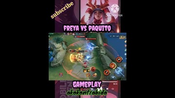 Freya vs paquito | best build and emblem set 2023 #mlbb #mobilelegends #highlights #shorts