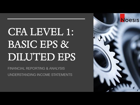 CFA Level 1 | FRA: Basic And Diluted Earnings Per Share (EPS)